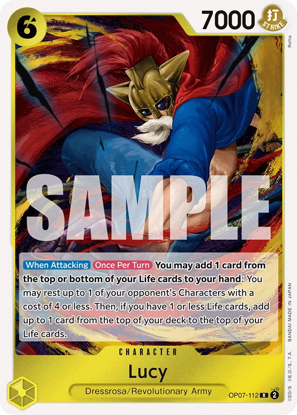 Lucy - 500 Years in the Future - OP07-112 - Foil - card