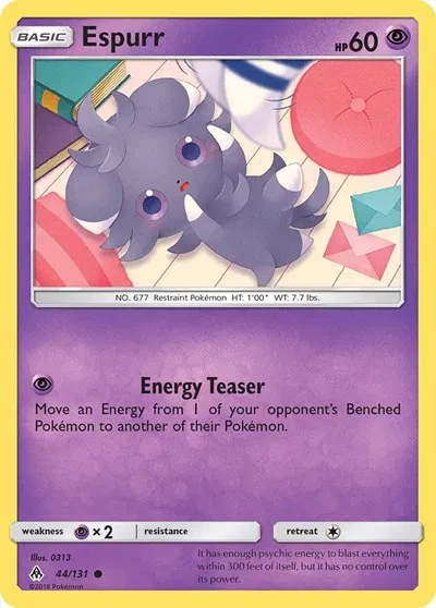Espurr - Forbidden Light - 44 - Reverse Holofoil - card