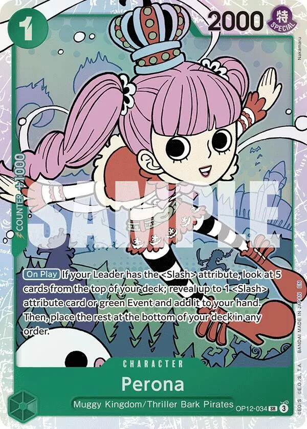 Perona - Legacy of the Master - OP12-034 - Foil - card