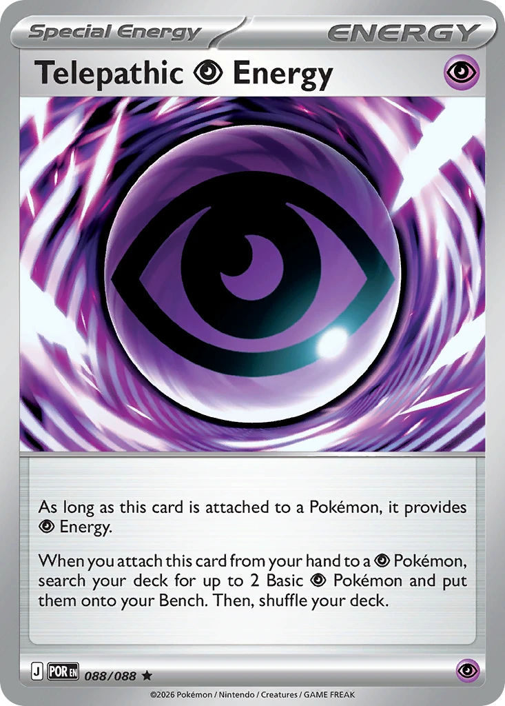Telepathic Psychic Energy - Perfect Order - 088/088 - Holofoil - card
