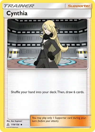 Cynthia - Ultra Prism - 119/156 - card