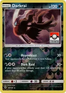 Darkrai (League Promo) - League & Championship Cards - 087/147 - Reverse Holofoil - card