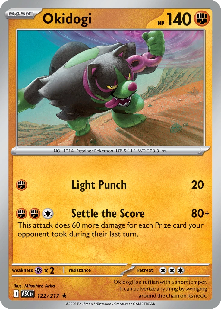 Okidogi - Ascended Heroes - 122/217 - Holofoil - card