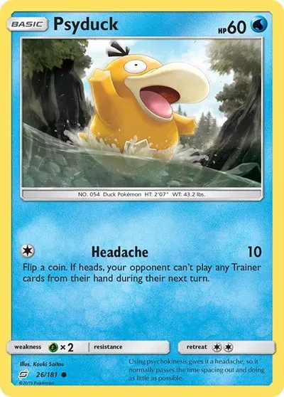 Psyduck - Team Up - 26 - card
