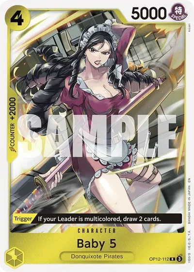 Baby 5 (112) - Legacy of the Master - OP12-112 - Foil - card