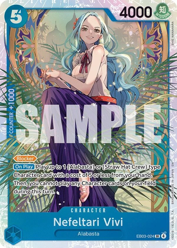 Nefeltari Vivi (024) - Extra Booster: One Piece Heroine's Edition - EB03-024 - Foil - card