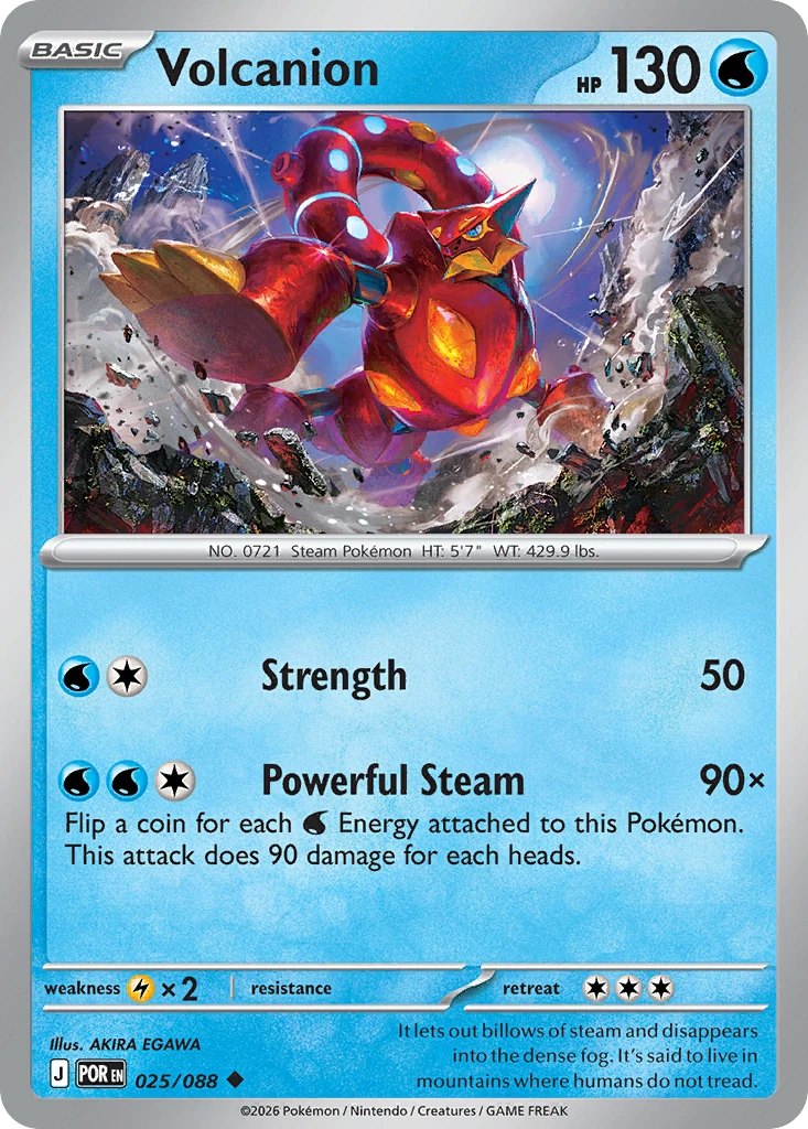 Volcanion - Perfect Order - 025/088 - card