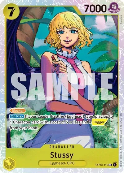 Stussy - Carrying On His Will - OP13-110 - Foil - card