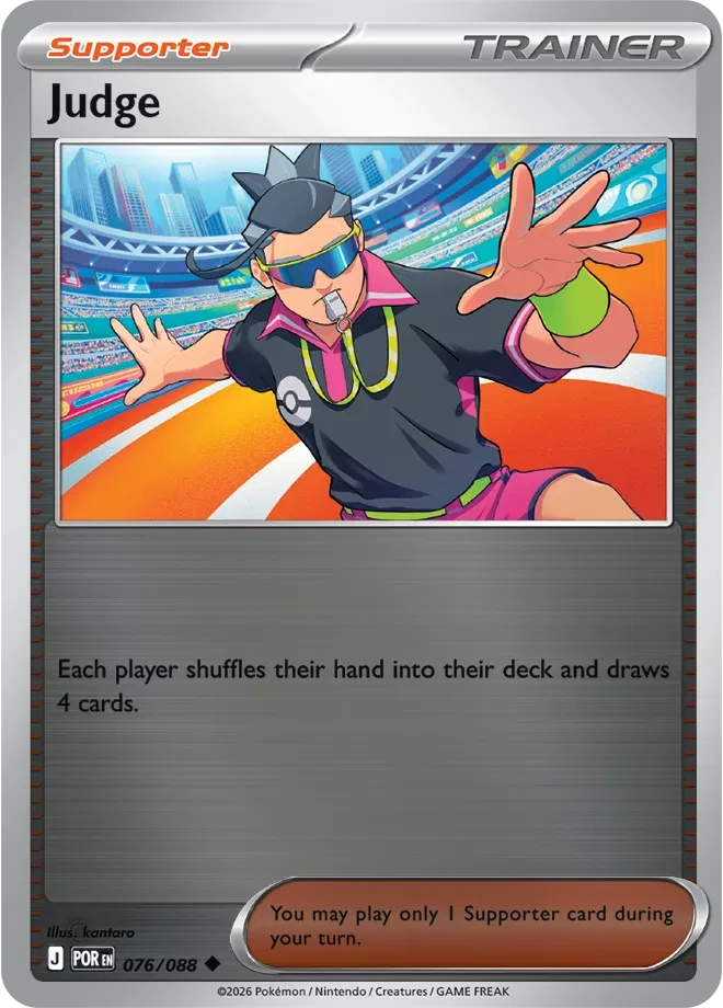 Judge - Perfect Order - 076/088 - Reverse Holofoil - card