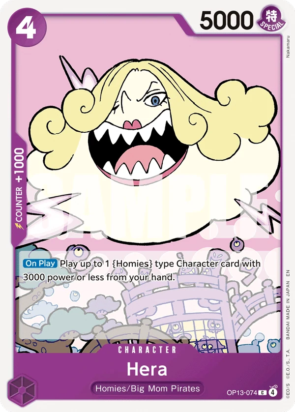Hera - Carrying On His Will - OP13-074 - card