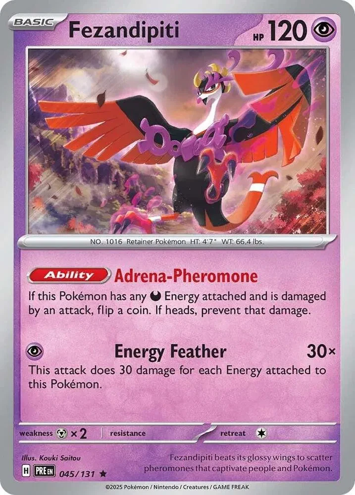 Fezandipiti - Prismatic Evolutions - 045/131 - Holofoil - card