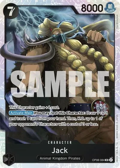 Jack - Two Legends - OP08-084 - Foil - card