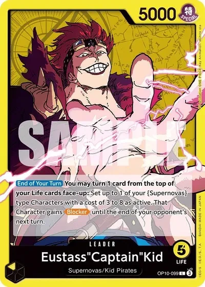 Eustass"Captain"Kid (099) - Royal Blood - OP10-099 - card