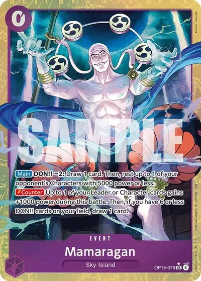 Mamaragan (Alternate Art) - Adventure on Kami's Island - OP15-078 - Foil - card