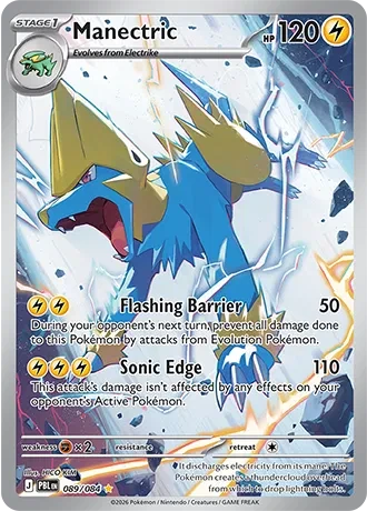 Manectric - Pitch Black - 089/084 - Holofoil - card