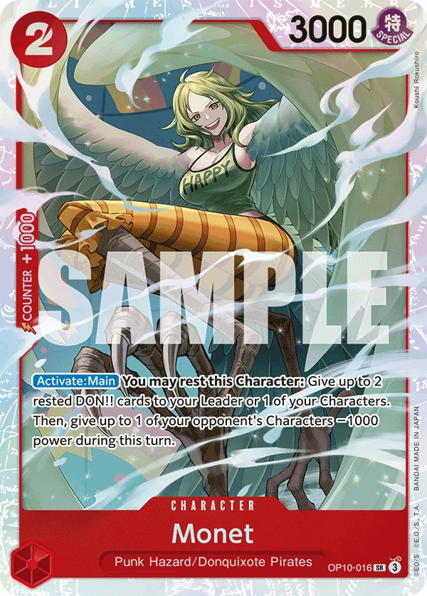 Monet - Royal Blood - OP10-016 - Foil - card