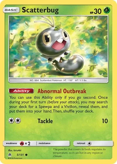 Scatterbug - Forbidden Light - 5 - card