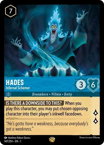 Hades - Infernal Schemer - The First Chapter - 147/204 - card