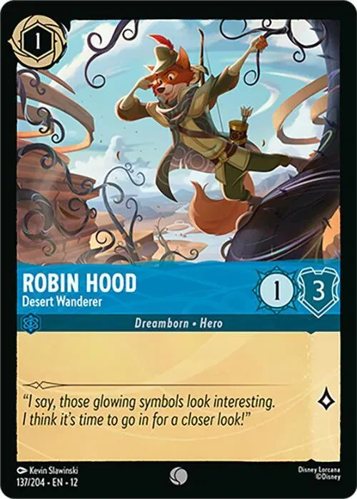 Robin Hood - Desert Wanderer - Wilds Unknown - 137/204 - card
