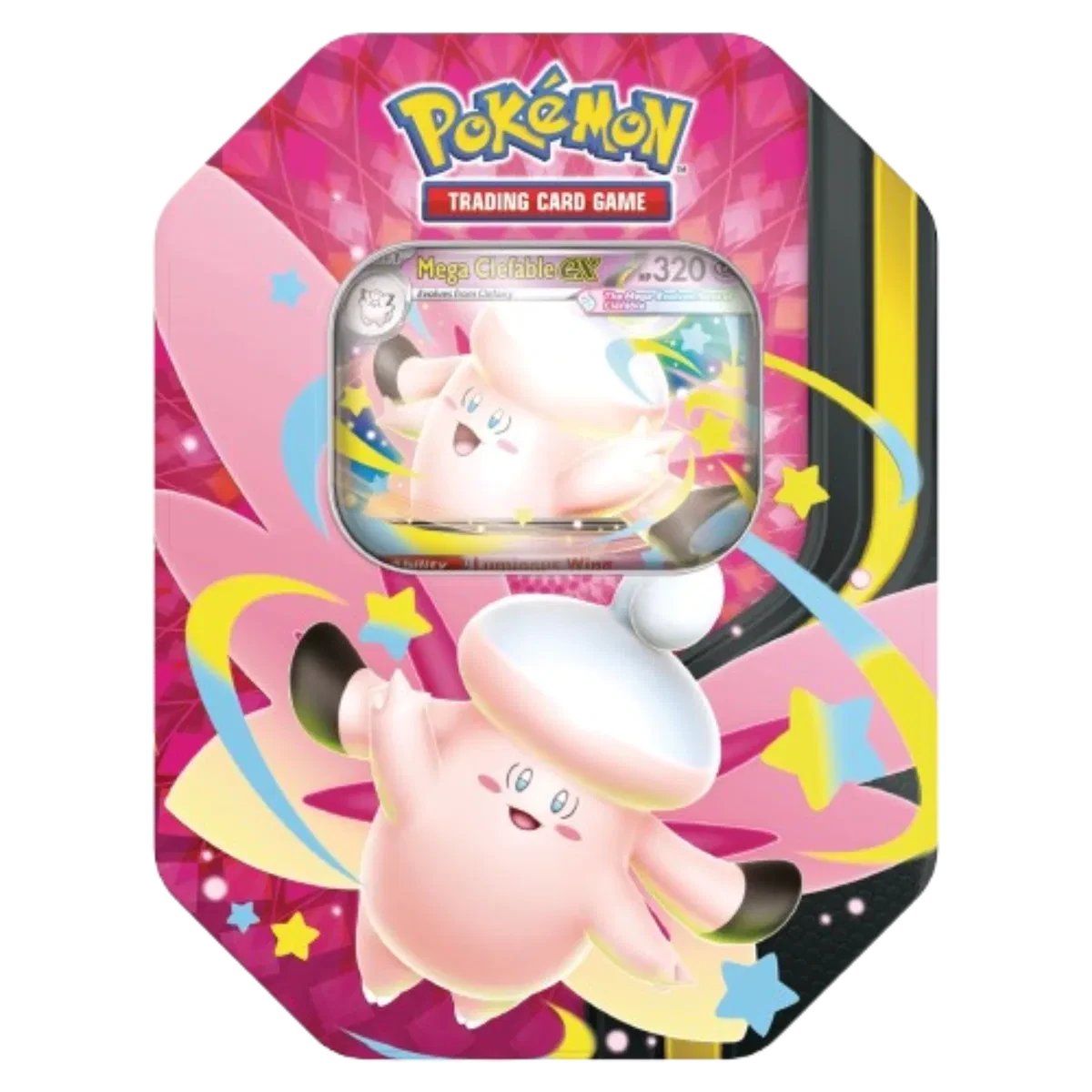 Mega Moonlit Tin [Mega Clefable ex] - Miscellaneous Cards & Products - sealed product