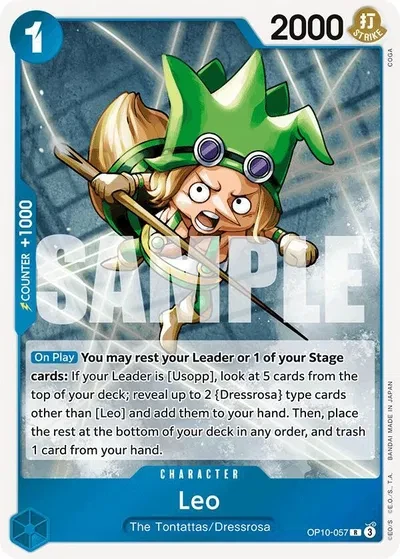 Leo - Royal Blood - OP10-057 - Foil - card