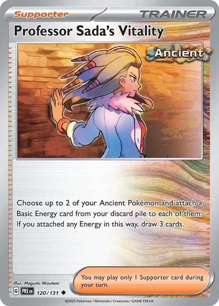 Professor Sada's Vitality - Prismatic Evolutions - 120/131 - card