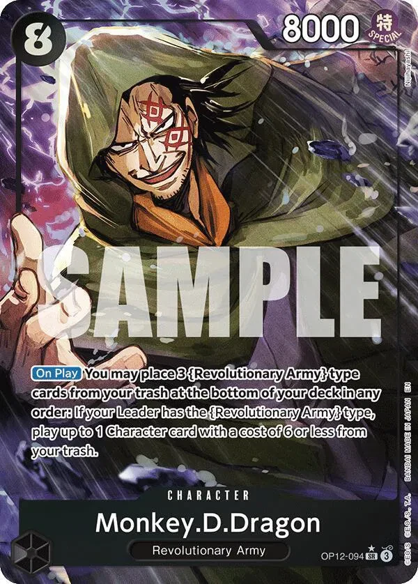 Monkey.D.Dragon (Alternate Art) - Legacy of the Master - OP12-094 - Foil - card