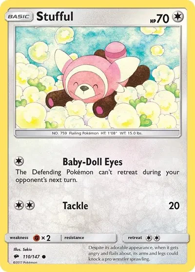 Stufful - Burning Shadows - 110/147 - card
