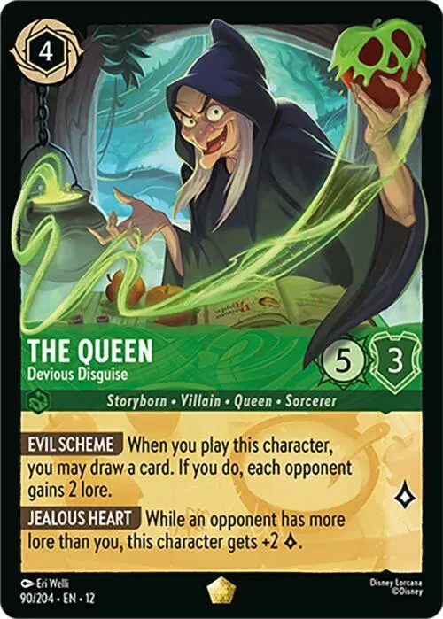 The Queen - Devious Disguise - Wilds Unknown - 90/204 - card