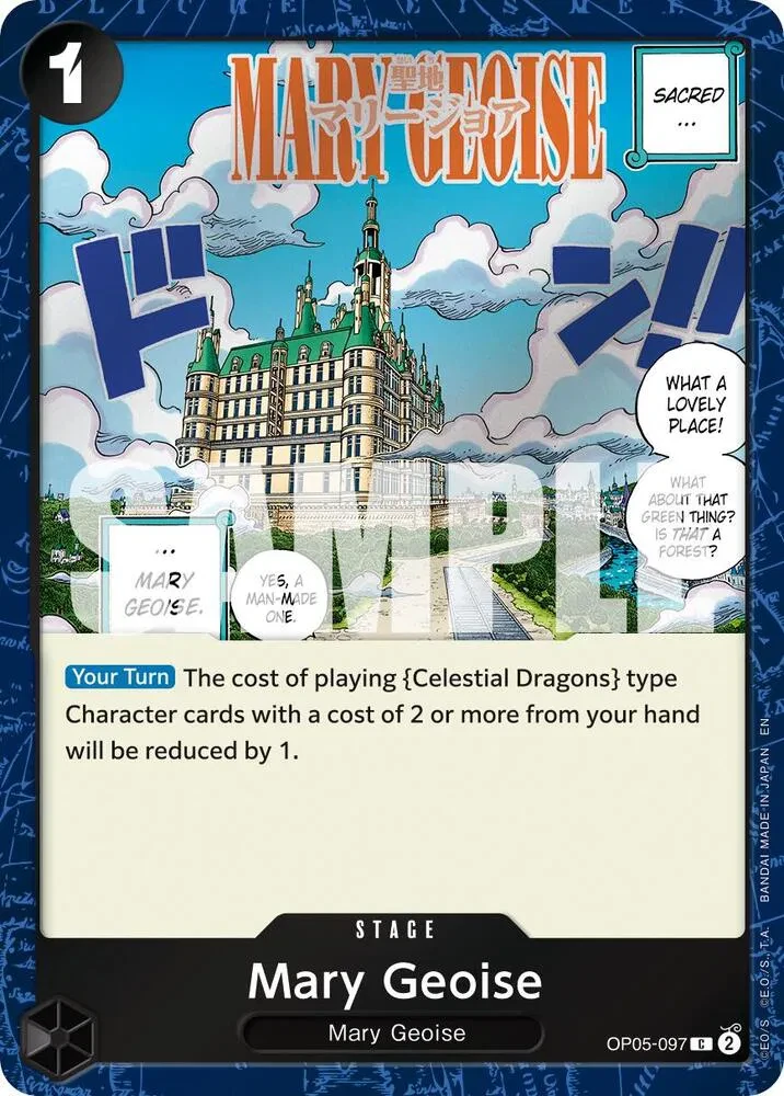Mary Geoise (Pirate Foil) - Premium Booster -The Best- Vol. 2 - OP05-097 - Foil - card