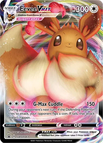 Eevee VMAX - Sword & Shield Promo - SWSH087 - Holofoil - card