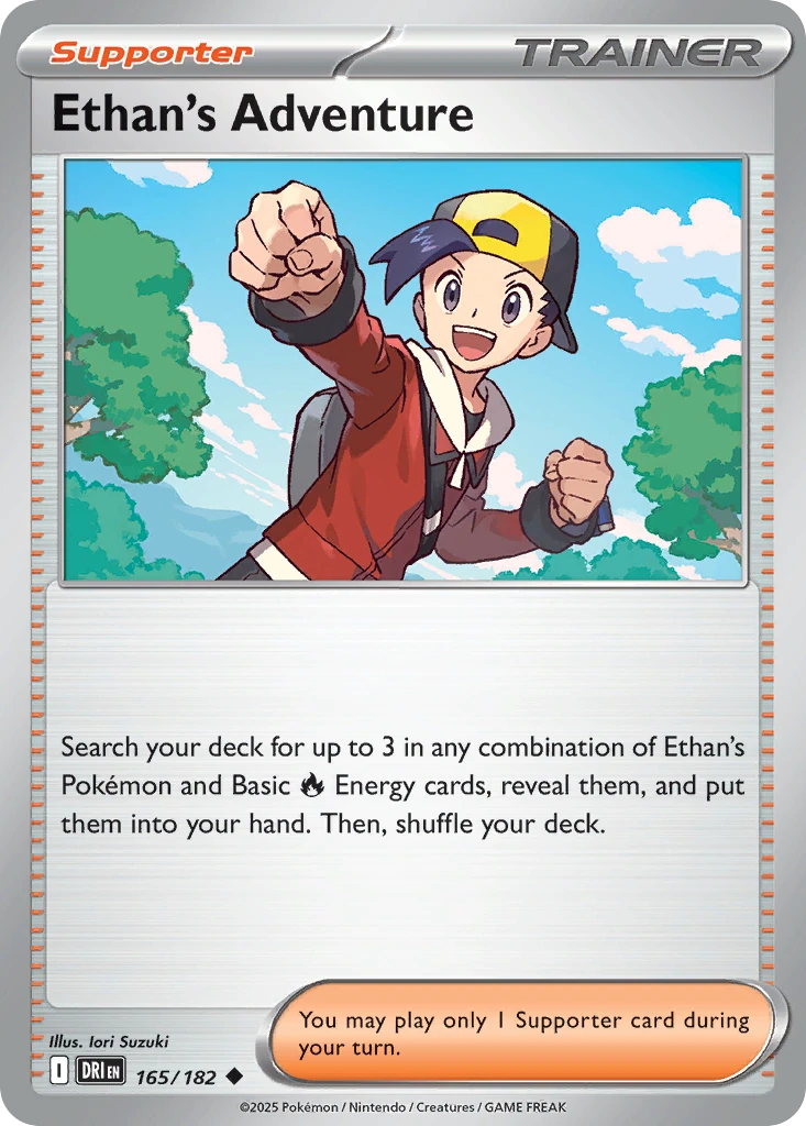 Ethan's Adventure - Destined Rivals - 165/182 - Reverse Holofoil - card
