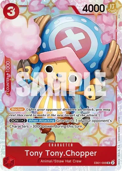 Tony Tony.Chopper - Extra Booster: Memorial Collection - EB01-006 - Foil - card