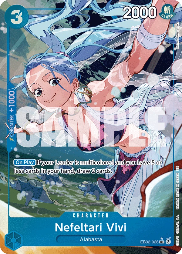Nefeltari Vivi - Extra Booster: Anime 25th Collection - EB02-026 - Foil - card
