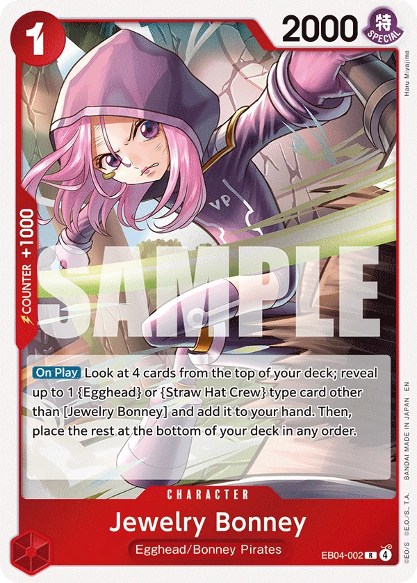 Jewelry Bonney (EB04-002) - Adventure on Kami's Island - Foil - card