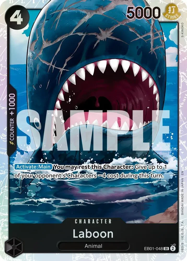 Laboon (Reprint) - Premium Booster -The Best- Vol. 2 - EB01-048 - Foil - card