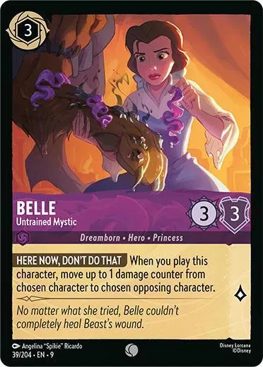 Belle - Untrained Mystic - Fabled - 39/204 - card