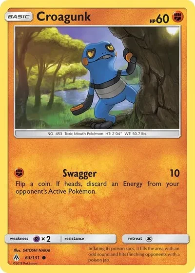 Croagunk - Forbidden Light - 63 - card