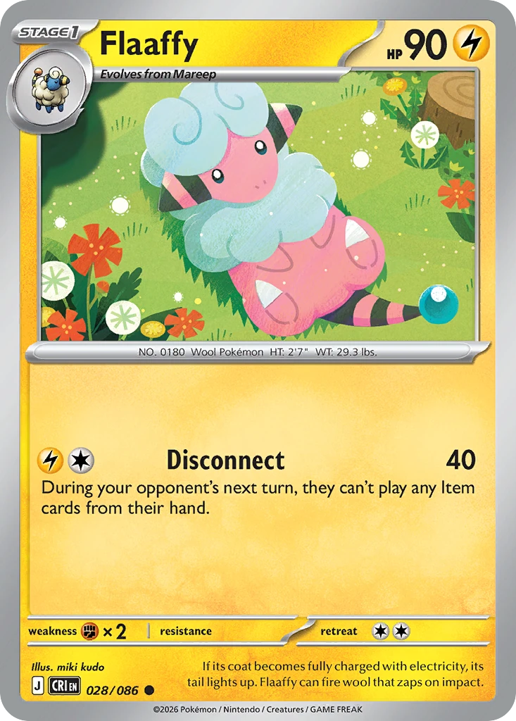 Flaaffy - Chaos Rising - 028/086 - card