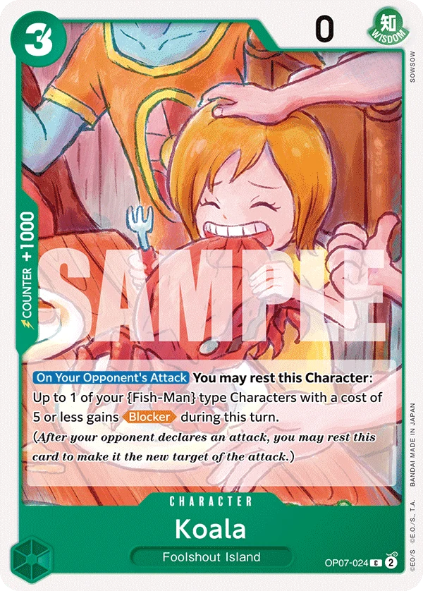 Koala - 500 Years in the Future - OP07-024 - card