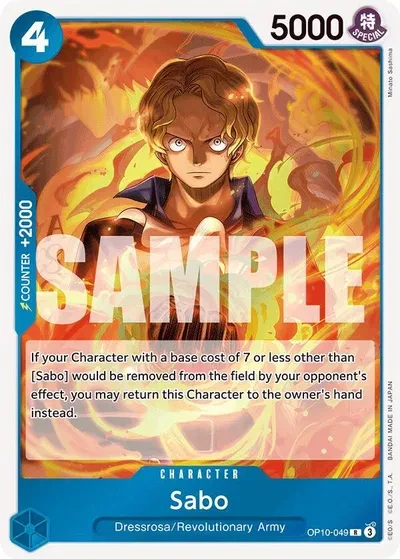 Sabo - Royal Blood - OP10-049 - Foil - card