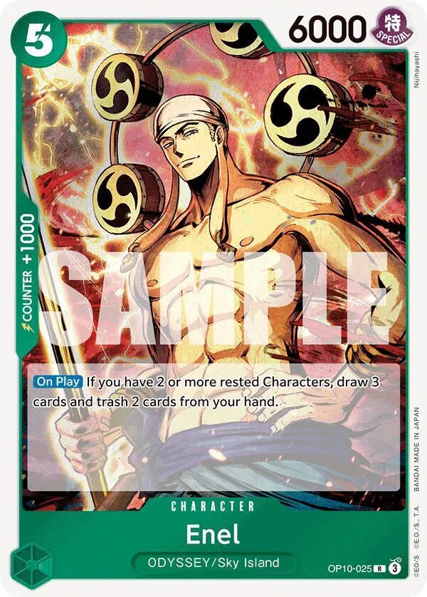 Enel - Royal Blood - OP10-025 - Foil - card