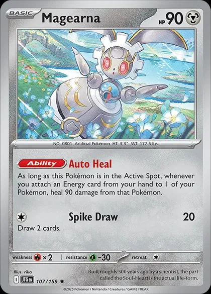 Magearna - Journey Together - 107/159 - Reverse Holofoil - card