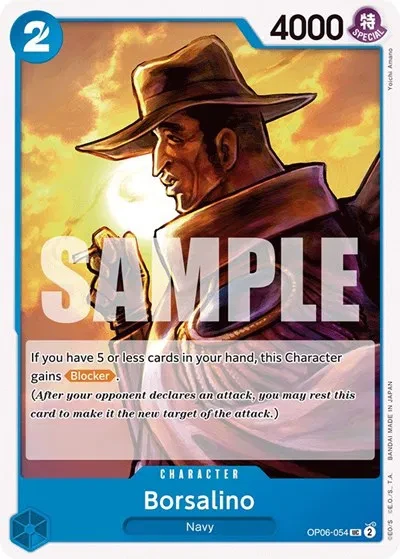 Borsalino - Wings of the Captain - OP06-054 - card