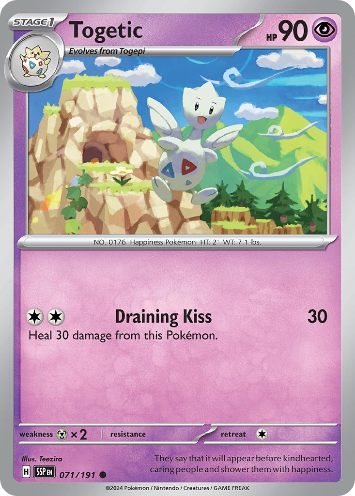 Togetic - Surging Sparks - 071/191 - card