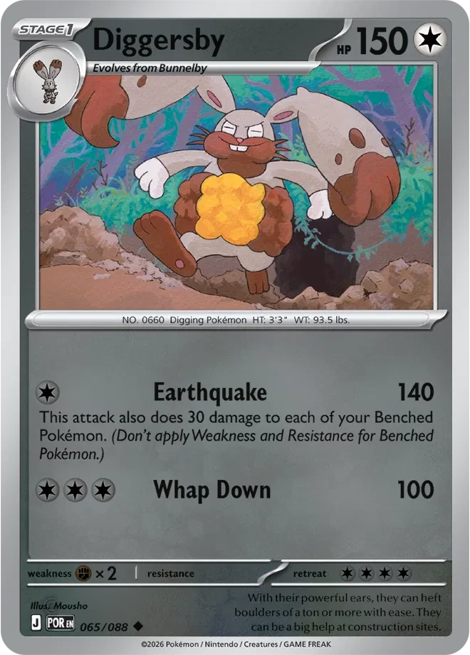 Diggersby - Perfect Order - 065/088 - Reverse Holofoil - card