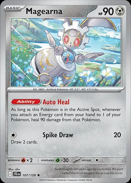 Magearna - Journey Together - 107/159 - Holofoil - card