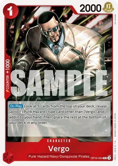 Vergo - Royal Blood - OP10-004 - Foil - card
