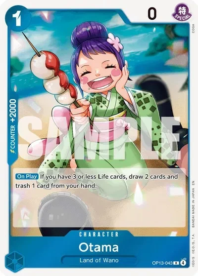 Otama - Carrying On His Will - OP13-043 - Foil - card
