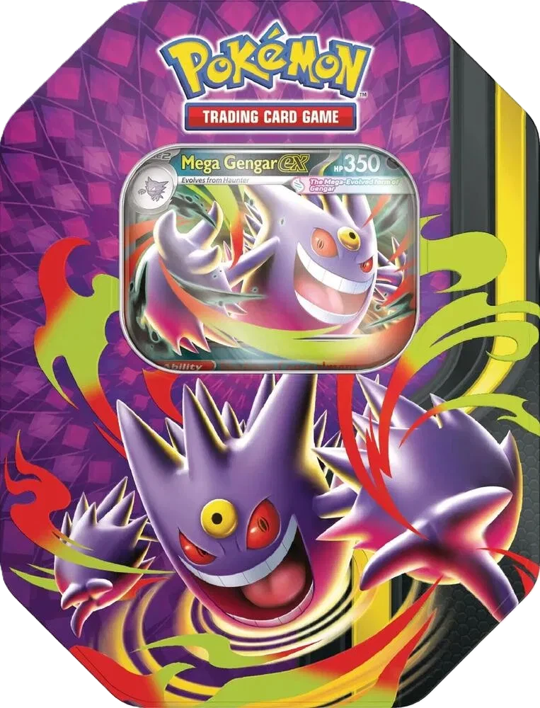 Mega Moonlit Tin [Mega Gengar ex] - Miscellaneous Cards & Products - sealed product